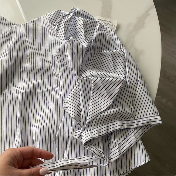 Windsor | Striped Off-the-Shoulder Top - Picture 4 of 8